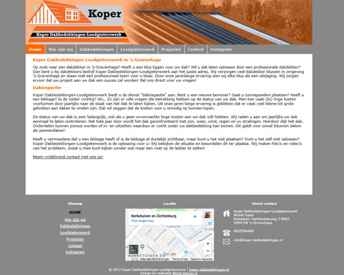 koper-dakbedekkingen