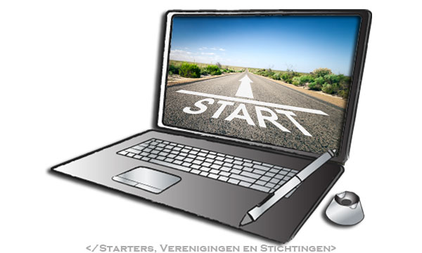 Starters, verenigingen en stichtingen krijgen bij Micha-Design.nl een aangepast tarief.